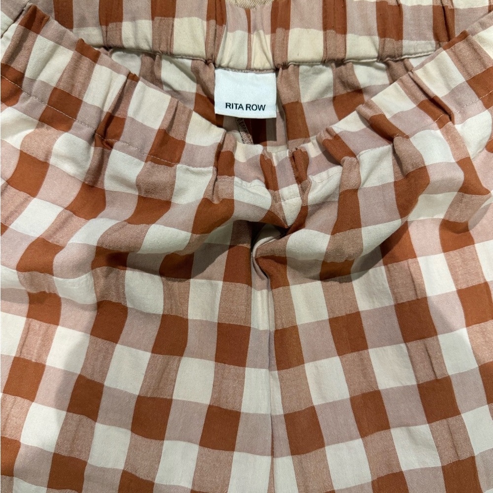 Rita Row Checkered Pants